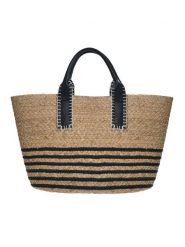 BLE Torebka w kolorze beżowym - 37 x 27 x 20 cm rozmiar: onesize. Brązowe torebki klasyczne damskie BLE, z materiału, bez dodatków. Za 67.09 zł.