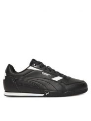 Puma Sneakersy BELLA DONNA L 402672 01 Czarny. Czarne obuwie sportowe damskie Puma, ze skóry, bez zapięcia. Za 199.99 zł.