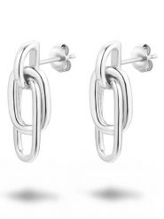Eclat d'Argent Srebrne kolczyki-wkrętki rozmiar: onesize. Szare kolczyki damskie Eclat d'Argent, srebrne. Za 184.95 zł.