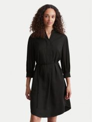 Marc O'Polo Sukienka koszulowa 408 1169 21467 Czarny Loose Fit. Czarne sukienki damskie Marc O'Polo, bez wzorów, z wiskozy, bez ramiączek. Za 389.99 zł.