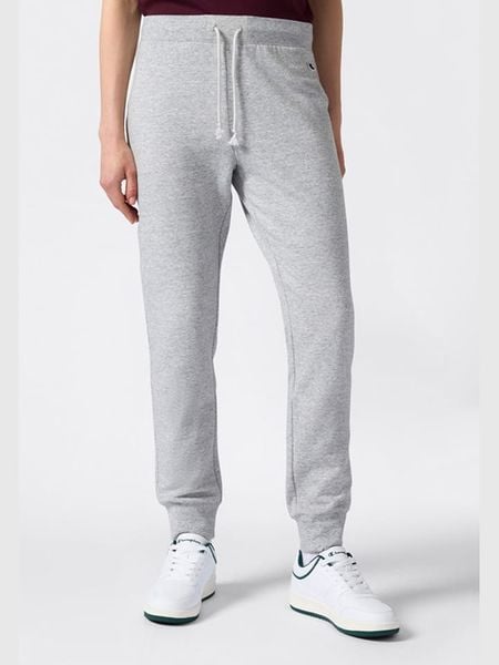 Champion Spodnie dresowe w kolorze szarym rozmiar: L. Szare spodnie dresowe damskie Champion, l, bez wzorów, z bawełny. Za 87.40 zł.