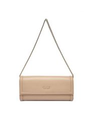 Nine West Torebka EO-Greene Charm-LDA8374 Beżowy. Brązowe torebki klasyczne damskie Nine West, z materiału, bez dodatków. Za 219.99 zł.