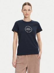 Helly Hansen T-Shirt Core 54592 Granatowy Regular Fit. Niebieskie t-shirty damskie Helly Hansen, m, bez wzorów, z bawełny, bez kołnierzyka. Za 79.99 zł.