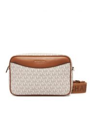 MICHAEL Michael Kors Torebka Bev 32F6G22C9B Kremowy. Białe listonoszki damskie MICHAEL Michael Kors, bez wzorów, ze skóry, bez dodatków. Za 1,099.00 zł.