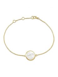 OR Carats Złota bransoletka z masą perłową rozmiar: onesize. Białe bransoletki damskie OR Carats, złote. Za 695.99 zł.