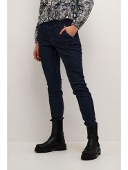 Cream Dżinsy - Slim fit - w kolorze granatowym rozmiar: XS/L30. Niebieskie jeansy damskie Cream, z podwyższonym stanem. Za 87.81 zł.
