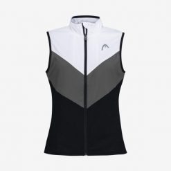 Kamizelka damska Club 22. Czarne kamizelki damskie Head, m, bez wzorów, z syntetyku, bez kaptura. Za 279.99 zł.