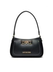 LOVE MOSCHINO Torebka JC4062PP1ML1100A Czarny. Czarne torebki klasyczne damskie Love Moschino, ze skóry, bez dodatków. Za 1,159.00 zł.