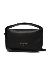 Patrizia Pepe Torebka 8B0316/L177-K103 Czarny. Czarne torebki klasyczne damskie Patrizia Pepe, ze skóry, bez dodatków. Za 1,039.00 zł.