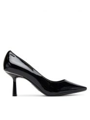 DKNY Szpilki Natrona K3569029 Czarny. Czarne szpilki damskie DKNY, bez wzorów, ze skóry, bez obcasa, na szpilce, bez zapięcia. Za 439.99 zł.