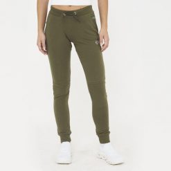 Spodnie sportowe Clinax. Niebieskie spodnie sportowe damskie ELPLAYER, xs, bez wzorów, z bawełny, do biegania. Za 59.90 zł.