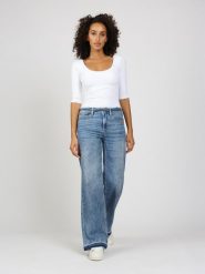GANG JEANS Dżinsy "Amelie" - Comfort fit - w kolorze niebieskim rozmiar: W33. Niebieskie jeansy damskie GANG JEANS, z podwyższonym stanem. Za 322.95 zł.
