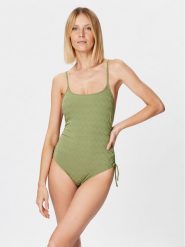 Roxy Strój kąpielowy ERJX103518 Zielony. Zielone stroje jednoczęściowe Roxy, bez wzorów, z syntetyku. Za 199.99 zł.