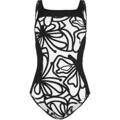 Kostium kąpielowy shape bonprix czarno-biały wzorzysty. Czarne stroje jednoczęściowe bonprix, bez wzorów. Za 109.99 zł.