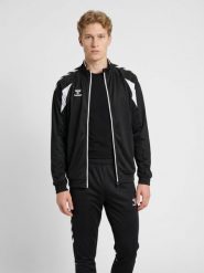 Bluza dresowa zapinana na zamek błyskawiczny Hummel Core 2.0. Białe bluzy damskie Hummel, s, bez wzorów, z dresówki, bez kaptura. Za 226.00 zł.