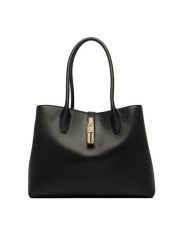 Furla Torebka Goccia M WB01978 ARE000 KH O6000 Czarny. Czarne torebki klasyczne damskie Furla, ze skóry, bez dodatków. Za 1,529.00 zł.