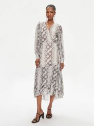Bruuns Bazaar Sukienka codzienna Nora BBW3497 Beżowy Relaxed Fit. Brązowe sukienki damskie Bruuns Bazaar, bez wzorów, z syntetyku, bez ramiączek. Za 379.99 zł.