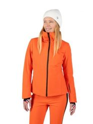 Kurtka Narciarska Rossignol damska Cieloalto JKT pomarańczowa. Brązowe kurtki sportowe damskie Rossignol, na wiosnę, s, bez wzorów, z materiału, bez kaptura. Za 1,679.00 zł.
