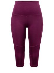 Super.natural Legginsy sportowe w kolorze fioletowym rozmiar: S. Różowe legginsy damskie super.natural, s, z aplikacjami, ze skóry, outdoorowe. Za 126.99 zł.