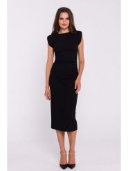 Stylove Sukienka w kolorze czarnym rozmiar: XL. Czarne sukienki damskie Stylove, bez wzorów, bez ramiączek. Za 194.15 zł.