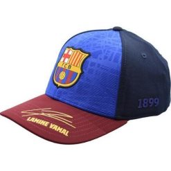 Czapka z daszkiem FC Barcelona z podpisem Lamine Yamal. Czerwone czapki z daszkiem damskie FC BARCELONA, bez wzorów. W wyprzedaży za 113.17 zł.
