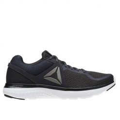 Buty do biegania damskie Reebok Astroride RU Leadblkpwtrwhtgr. Brązowe obuwie sportowe damskie Reebok, na wiosnę, z materiału, bez zapięcia, do biegania. Za 289.00 zł.