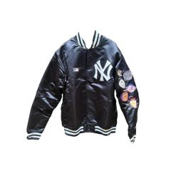 Kurtka 47Brand MLB New York Yankees Multi Sh Kingsland. Czarne kurtki sportowe damskie 47 Brand, l, bez wzorów, z materiału, bez kaptura. Za 656.00 zł.