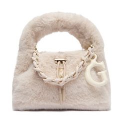 Torebka Guess. Brązowe torebki klasyczne damskie Guess, bez dodatków. Za 209.99 zł.