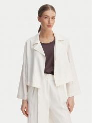 Marella Koszula Palchi 2613041015 Écru Regular Fit. Koszule damskie Marella, bez wzorów, ze lnu, bez kołnierzyka, bez ramiączek. Za 1,269.00 zł.