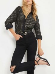 LA Angels Koszula w kolorze czarnym rozmiar: XL. Czarne koszule damskie LA Angels, xl, bez wzorów, bez kołnierzyka, bez ramiączek. Za 152.99 zł.