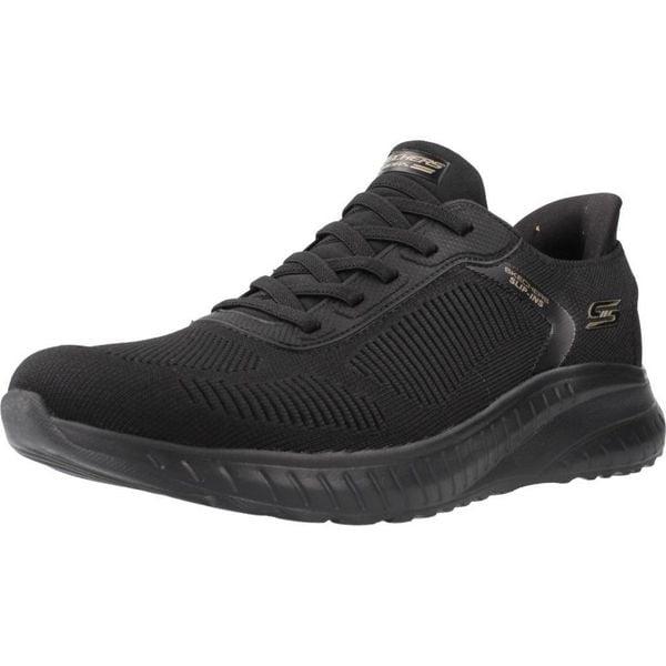Buty do chodzenia damskie Skechers Bbk Bob Sqaud. Czarne obuwie sportowe casual damskie Skechers, z materiału, bez zapięcia, trekkingowe, Skechers Sport. Za 329.99 zł.