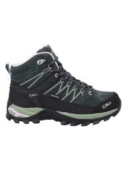CMP Skórzane buty trekkingowe "Rigel Mid" w kolorze zielonym rozmiar: 39. Zielone obuwie trekkingowe damskie CMP, bez zapięcia. Za 329.95 zł.