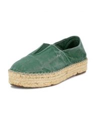 Natural world Espadryle w kolorze zielonym rozmiar: 42. Zielone espadryle damskie Natural World, bez wzorów, bez obcasa. Za 92.21 zł.