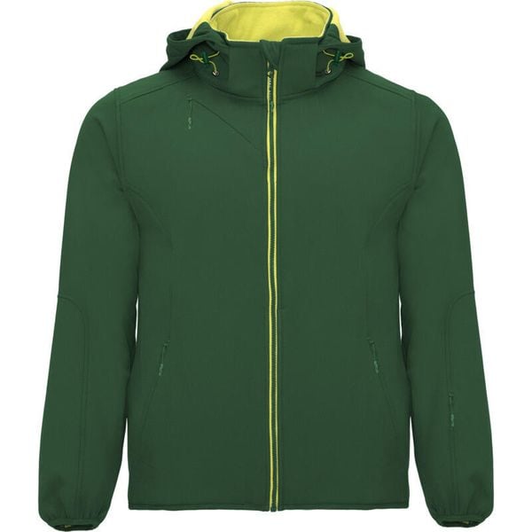 Kurtka Soft Shell Dla Dorosłych Unisex Siberia. Zielone kurtki damskie ROLY, xl, bez wzorów, bez kaptura. Za 188.99 zł.