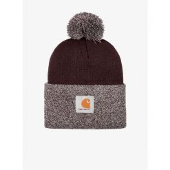 Czapka zimowa damska Carhartt Lookout Hat - deep wine. Brązowe czapki damskie Carhartt, na zimę, bez wzorów. Za 87.99 zł.