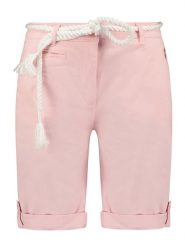 Geographical Norway Bermudy "Paola" w kolorze jasnoróżowym rozmiar: S. Różowe szorty damskie Geographical Norway, bez wzorów, z tkaniny. Za 43.99 zł.