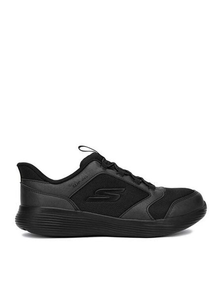 Skechers Sneakersy GO RUN 400 V2 TETRA SPEED 303855L BBK Czarny. Czarne buty sportowe chłopięce Skechers, z materiału, bez zapięcia. Za 199.99 zł.