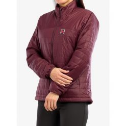 Kurtka damska Fjallraven Expedition X-Latt Jacket. Czerwone kurtki damskie Fjällräven, bez wzorów, bez kaptura. W wyprzedaży za 880.65 zł.
