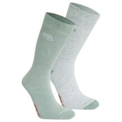 Skarpety Odstraszające Owady Dla Dorosłych Unisex (zestaw 2 Sztuk). Szare skarpetki damskie Craghoppers, bez wzorów. Za 147.99 zł.