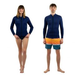 Kurtka dla obu płci - neopren 2-2mm. Czarne kurtki damskie HANA OUTDOORS, l, bez wzorów, z materiału, bez kaptura. Za 359.99 zł.