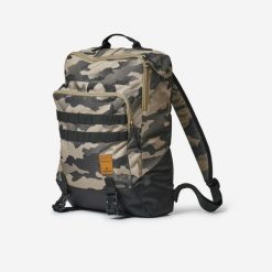 Plecak Tactical 20 l camo. Brązowe plecaki SOLOGNAC, bez wzorów, z materiału. Za 69.99 zł.