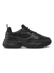 CALVIN KLEIN JEANS Sneakersy w kolorze czarnym rozmiar: 39. Czarne obuwie sportowe damskie Calvin Klein Jeans, z jeansu, bez zapięcia. Za 285.49 zł.