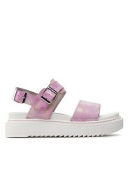 Steve Madden Sandały Jcadet SM15000180-02002-954 Różowy. Czerwone sandały dziewczęce Steve Madden, ze skóry, bez obcasa, bez zapięcia. Za 569.99 zł.