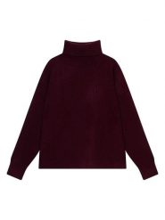 Perfect Cashmere Kaszmirowy golf "Senge" w kolorze ciemnofioletowym rozmiar: L. Czerwone golfy damskie Perfect Cashmere, l, bez wzorów, z kaszmiru, bez ramiączek. Za 1,202.31 zł.