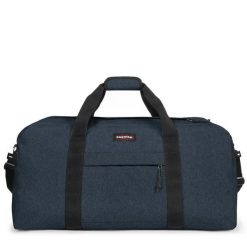 Torba podróżna Eastpak Terminal Plus. Niebieskie torby podróżne Eastpak, bez wzorów, z denimu. Za 350.90 zł.