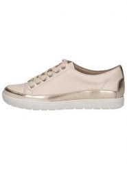 Caprice Skórzane sneakersy w kolorze beżowym rozmiar: 38. Brązowe obuwie sportowe damskie Caprice, ze skóry, bez zapięcia. Za 219.08 zł.