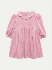 Abel & Lula Sukienka elegancka 5523 Różowy Regular Fit. Czerwone sukienki dziewczęce Abel & Lula, bez wzorów, z syntetyku, bez ramiączek. Za 219.99 zł.