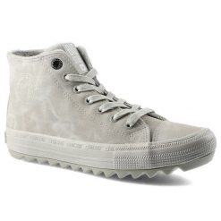 Szare Sneakersy Big Star Damskie Stylowe Obuwie. Szare obuwie sportowe damskie Big Star, na wiosnę, z jeansu, bez zapięcia, wspinaczkowe. Za 119.00 zł.