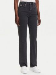 Calvin Klein Jeans Jeansy LV047B909G Czarny Straight Fit. Czarne jeansy damskie Calvin Klein Jeans. Za 329.99 zł.