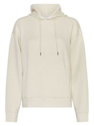 MOSS COPENHAGEN Bluza "Ima Q" w kolorze kremowym rozmiar: M/L. Brązowe bluzy damskie Moss Copenhagen, l, bez wzorów, z kapturem. Za 183.15 zł.